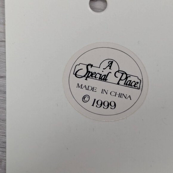 Vintage 1999 NWT A Special Place Ceramic Hinged Tea Pot Trinket Vessel w/Box 4" - Picture 6 of 13